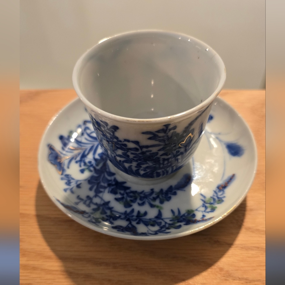 Early 20th century Japanese Vintage tea cup and saucer